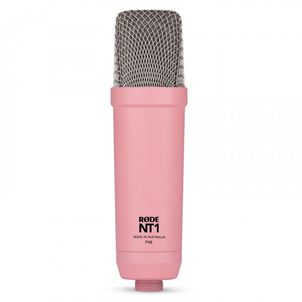 NT1 Signature Series Studio Microphone, Pink - Rear