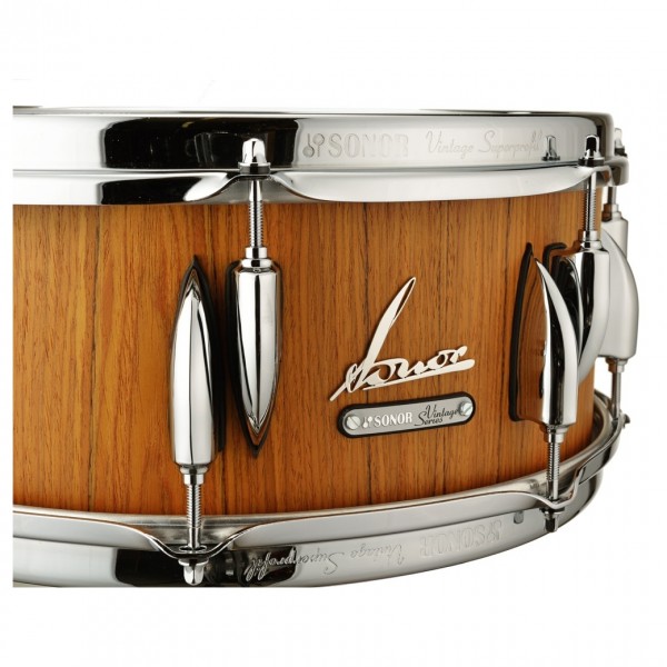 Sonor Vintage 14 x 5.75“ Snare Drum, Teak Semi Gloss - Detail 4
