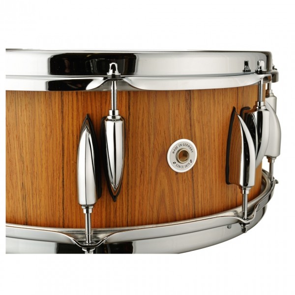 Sonor Vintage 14 x 5.75“ Snare Drum, Teak Semi Gloss at Gear4music