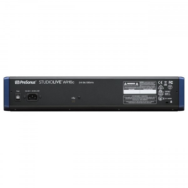 StudioLive AR16c - Rear