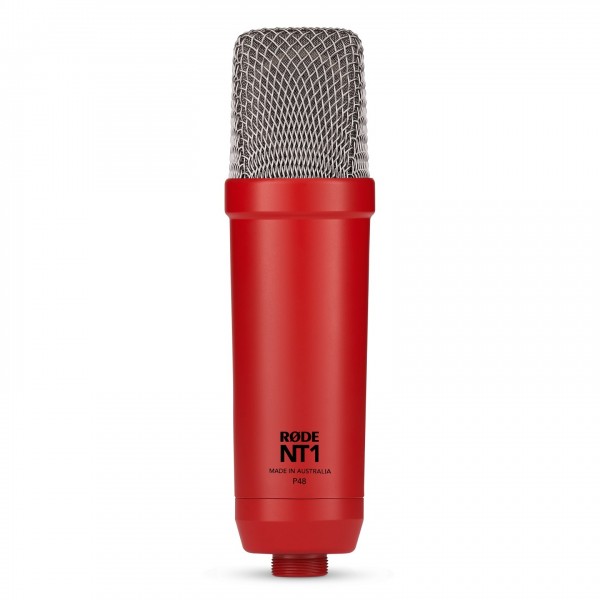 Rode NT1, Red - Rear
