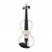 Stagg Shaped Electric Violin, White