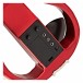 Stagg Shaped Electric Violin, Metallic Red - controls