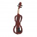 Stagg Shaped Electric Violin Outfit, Violin Burst - back