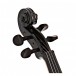 Stagg S-Shaped Electric Violin Outfit, Black - head