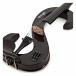 Stagg S-Shaped Electric Violin Outfit, Black - side