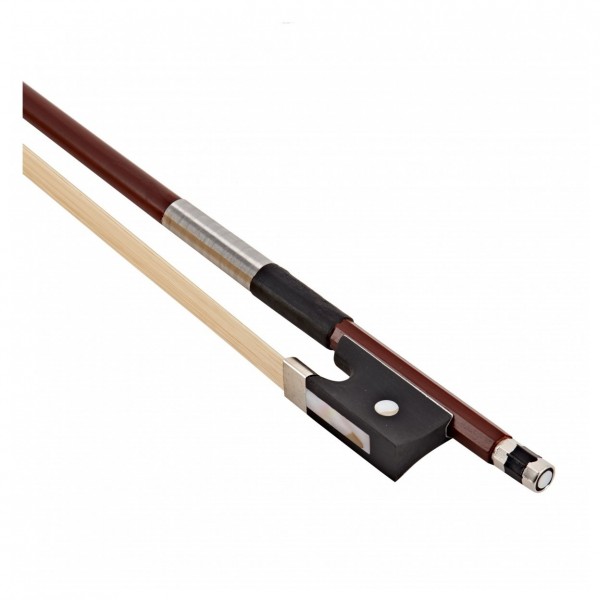 Stagg S-Shaped Electric Violin Outfit, Black - bow