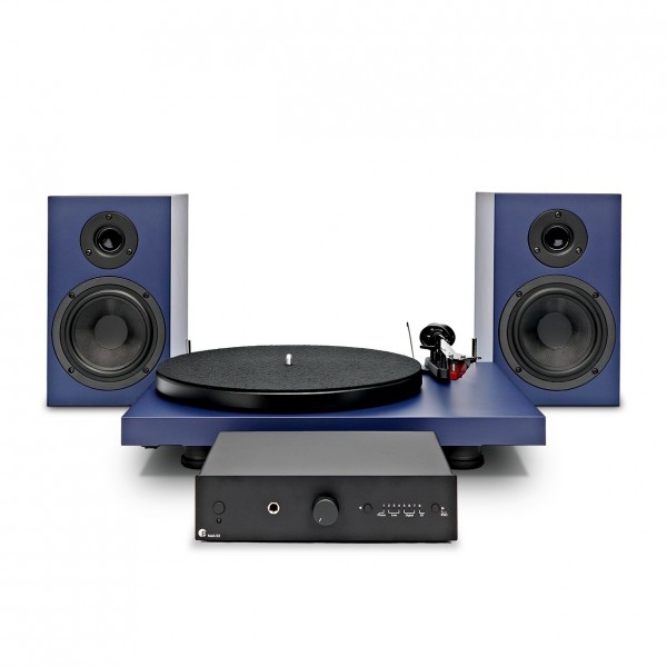 Pro-Ject Colourful Audio System, Satin Blue