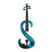 Stagg S-Shaped Electric Violin Package, Metallic Blue - main