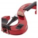 Stagg S-Shaped Electric Violin Package, Metallic Red - Controls