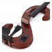 Stagg S-Shaped Electric Violin Package, Violin Burst - side
