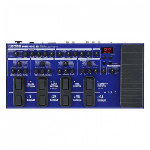 BOSS ME-90B と Bluetooth Boss ME-90B Bass Multi Effects Bundle Builder | Gear4music