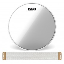 PureSound Custom Series Snare Wire 24 Strand & Evans Hazy 300, 14''