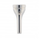 Alliance Brass Richard Marshall Signature Cornet Mouthpiece, 3, Silver Plated