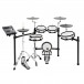 DD800 Electronic Drum Kit by Gear4music, Custom Bundle