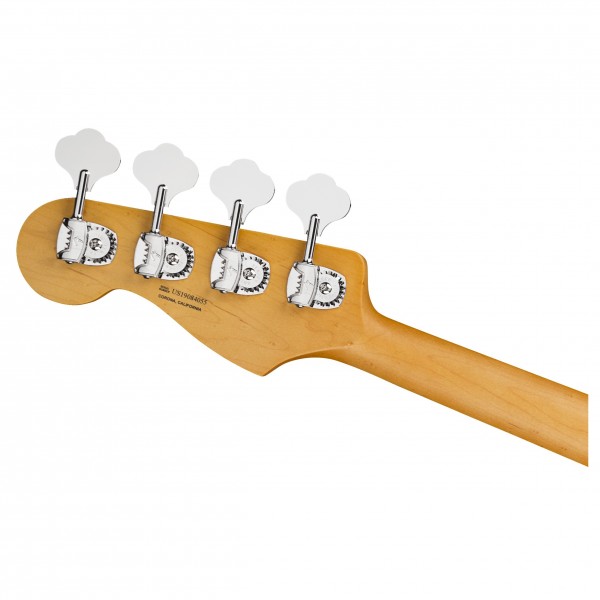 Fender American Ultra Jazz Bass MN, Texas Tea - headstock back