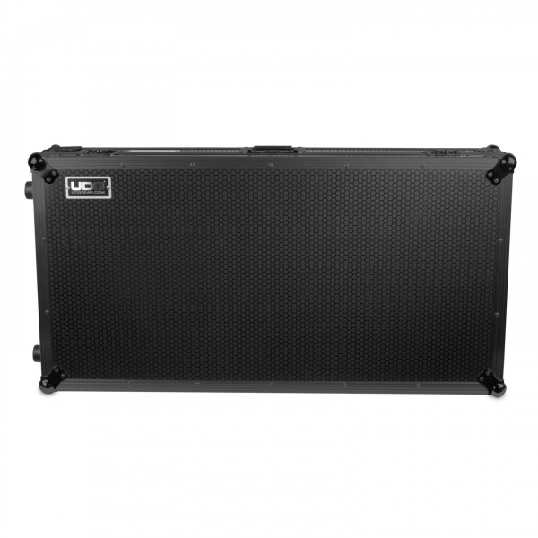UDG FlightCase Set Black Plus (Laptop & Wheels) - Front Closed