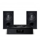 Technics SA-C600 Network CD Receiver and Bookshelf Speakers, Black