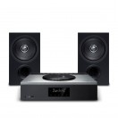 Technics SA-C600 Network CD Receiver and Bookshelf Speakers, Silver