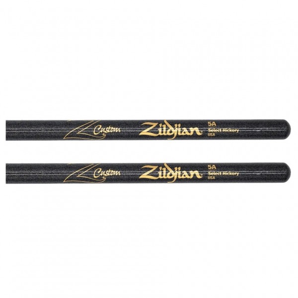 Zildjian Ltd Edition Z Custom 5A Black Chroma Drumsticks - Shaft