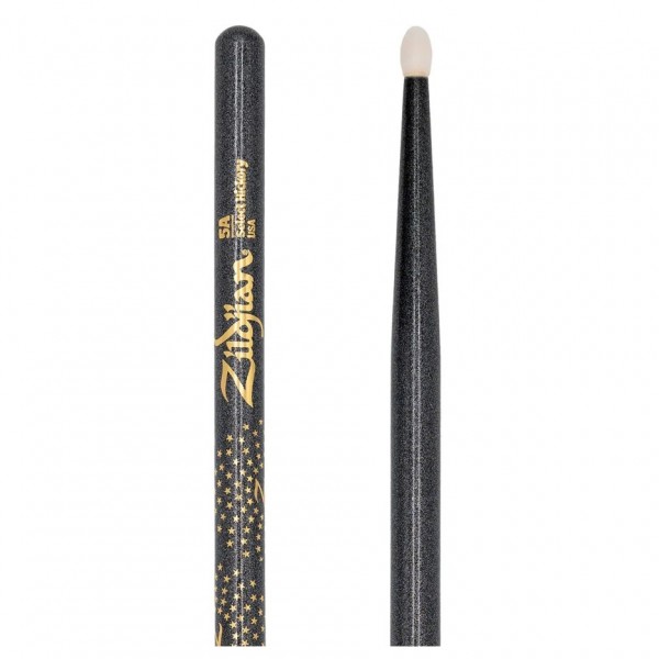 Zildjian Ltd Edition Z Custom 5A Black Chroma Nylon Drumsticks - Tip/Butt End