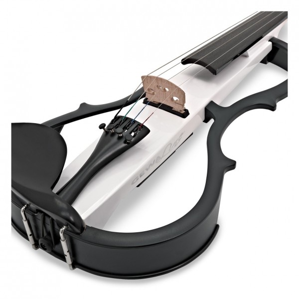 GEWA EViolin Electric Violin Outfit, White  - side