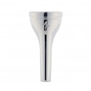 Alliance Brass David Childs Signature Baritone Mouthpiece, DC5S, Silver Plated