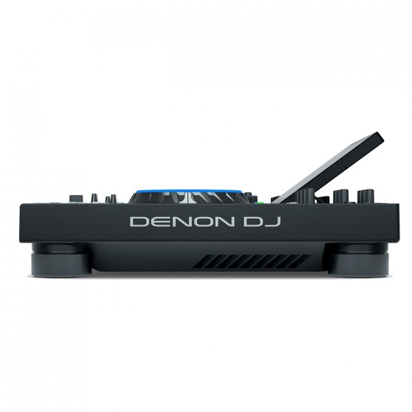 Denon DJ Prime 4 Standalone DJ System with 10" Touchscreen - side profile right 