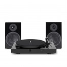 Pro-Ject Juke Box E1 Hi-Fi Turntable Set, Black