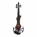 GEWA Novita 3.0 5 String Electric Violin With Adapter Pack, Red Brown