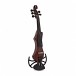 GEWA Novita 3.0 5 String Electric Violin with adapter, Red Brown - side