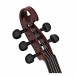 GEWA Novita 3.0 5 String Electric Violin with adapter, Red Brown- Head