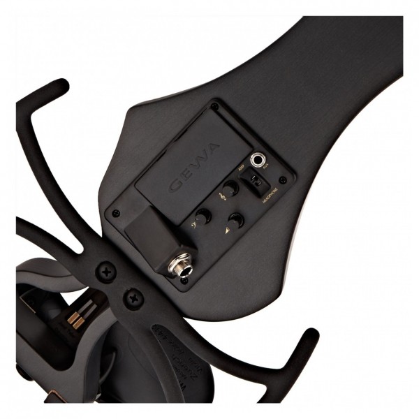 GEWA Novita 3.0 5 String Electric Violin With Adapter Pack, Controls