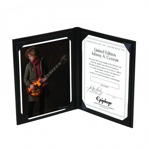 Epiphone Johnny A Signature Custom Outfit at Gear4music