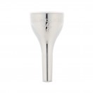 Alliance Brass David Childs Signature Baritone Mouthpiece, DC6S, Silver Plated