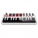 Akai MPK Mini MK 2 Laptop Production Keyboard, White - Front