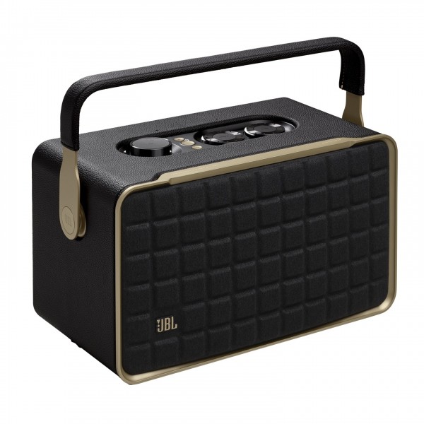 JBL Authentics 300 Portable Smart Speaker w/ Wi-Fi, Black