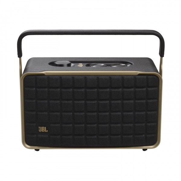 JBL Authentics 300 Portable Smart Speaker, Black - Front
