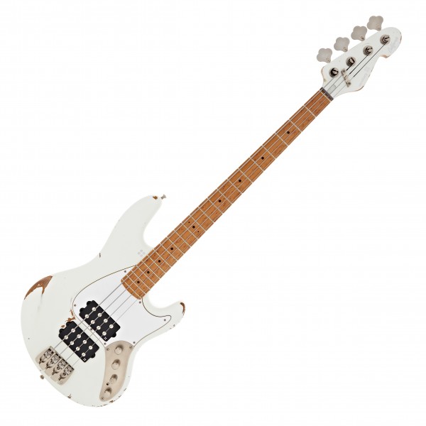 Sandberg California TM2 4-String Bass, Hardcore Aged Virgin White