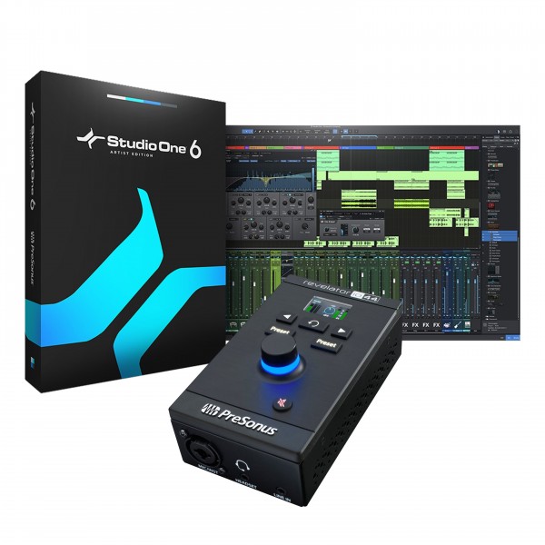 Presonus Studio One Artist With Free Revelator io44 USB Interface at Gear4music