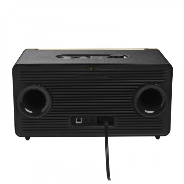 JBL Authentics 500 Hi-Fi Smart Speaker w/ Wi-Fi, Black - Rear