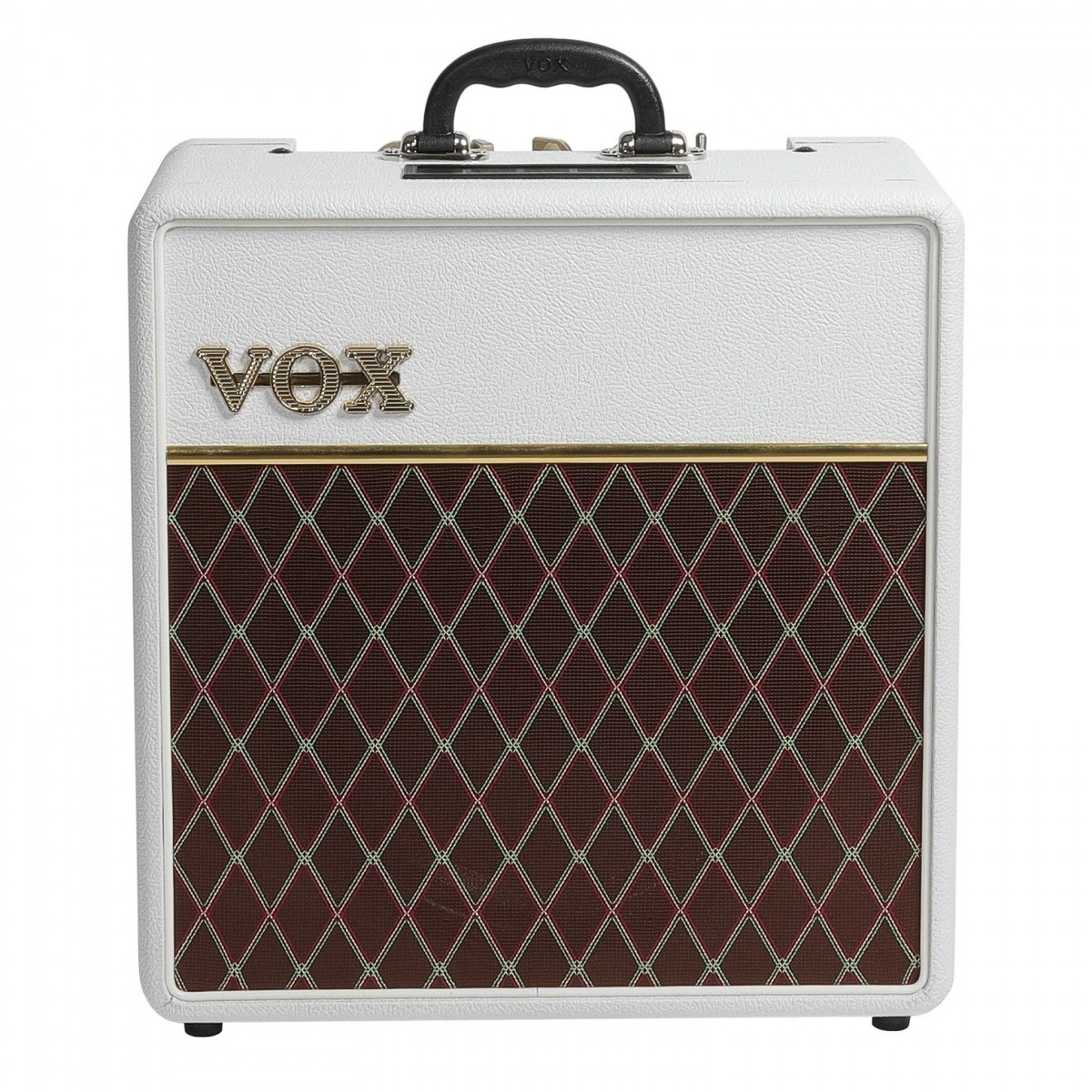 Vox AC4C1-12 Limited Edition Guitar Combo Amp, White Bronco at Gear4music