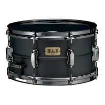 Tama SLP 13'' x 7'' Big Black Steel Snare Bubon, Matte Black