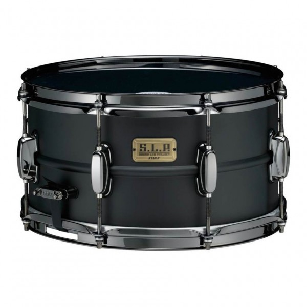 Tama SLP 13'' x 7'' Big Black Steel Snare Drum, Matte Black