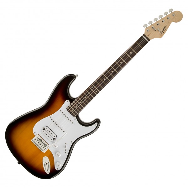 Squier by Fender Bullet Stratocaster with HSS, Brown Sunburst