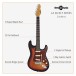 LA Select Electric Guitar by Gear4music, Sunburst