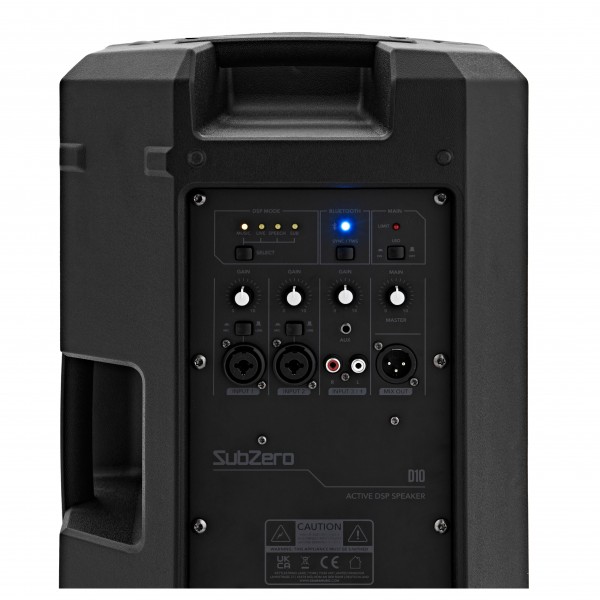 Subzero D10 Active DSP PA Speaker