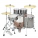 Pearl Export EXX 22'' Am. Fusion Drum Kit, Smokey Chrome
