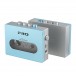 FiiO CP13 Cassette Player, Blue - Front and Back