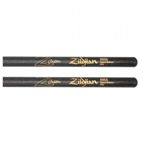 Zildjian Ltd Edition Z Custom Rock Black Chroma Drumsticks - Shaft